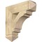 Ekena Millwork Merced Arts & Crafts Rough Sawn Bracket, Douglas Fir, 6"W x 24"D x 24"H BKT06X24X24MRC03RDF - alternate 1